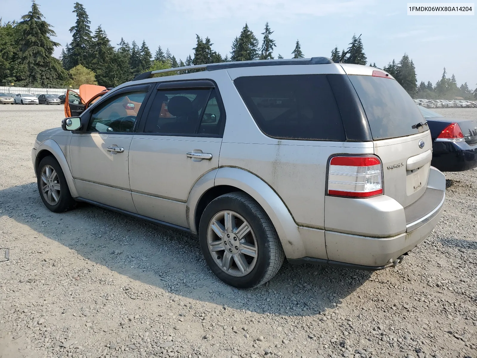 2008 Ford Taurus X Limited VIN: 1FMDK06WX8GA14204 Lot: 66999024