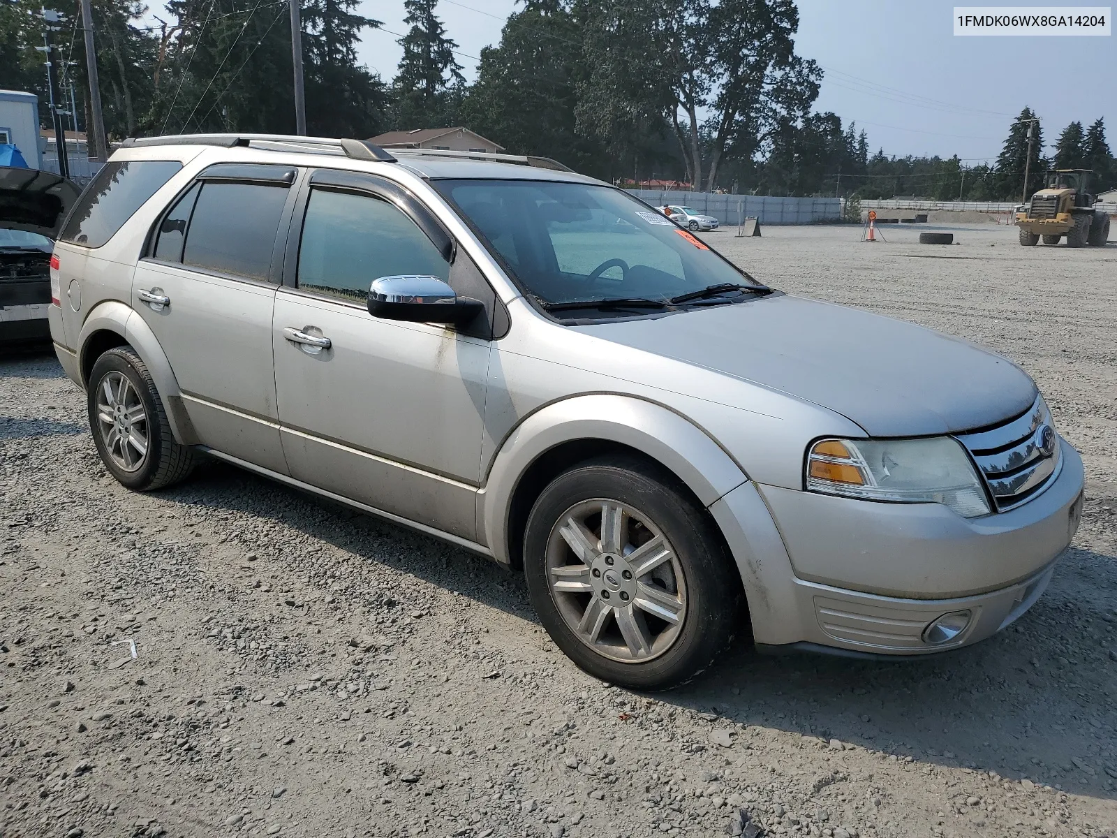 2008 Ford Taurus X Limited VIN: 1FMDK06WX8GA14204 Lot: 66999024