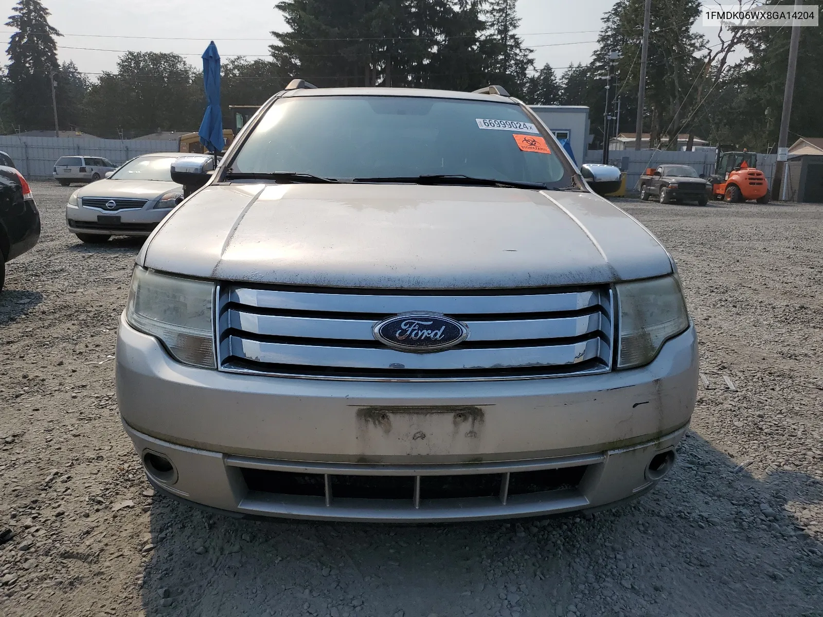 1FMDK06WX8GA14204 2008 Ford Taurus X Limited