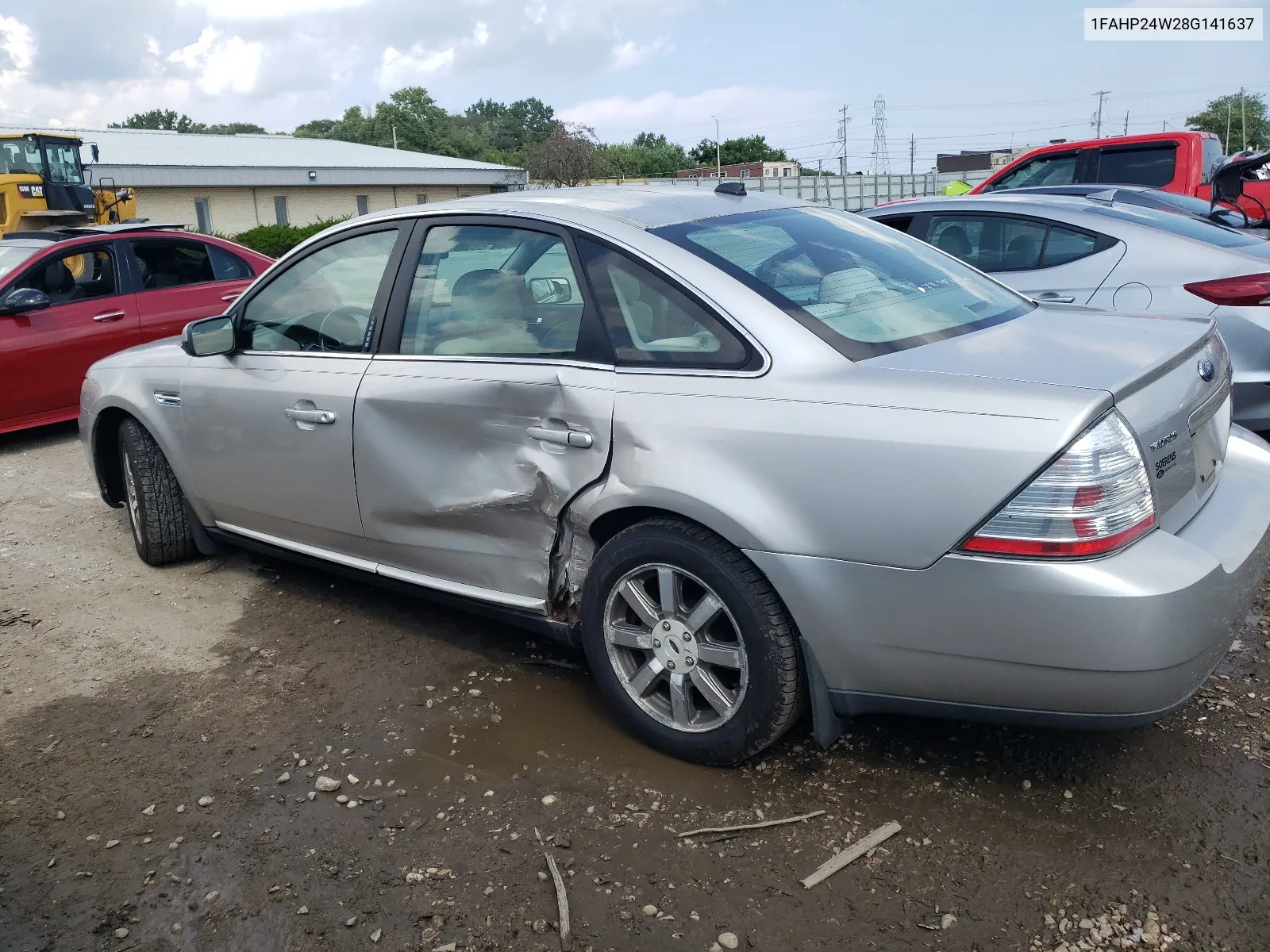 2008 Ford Taurus Sel VIN: 1FAHP24W28G141637 Lot: 67551884