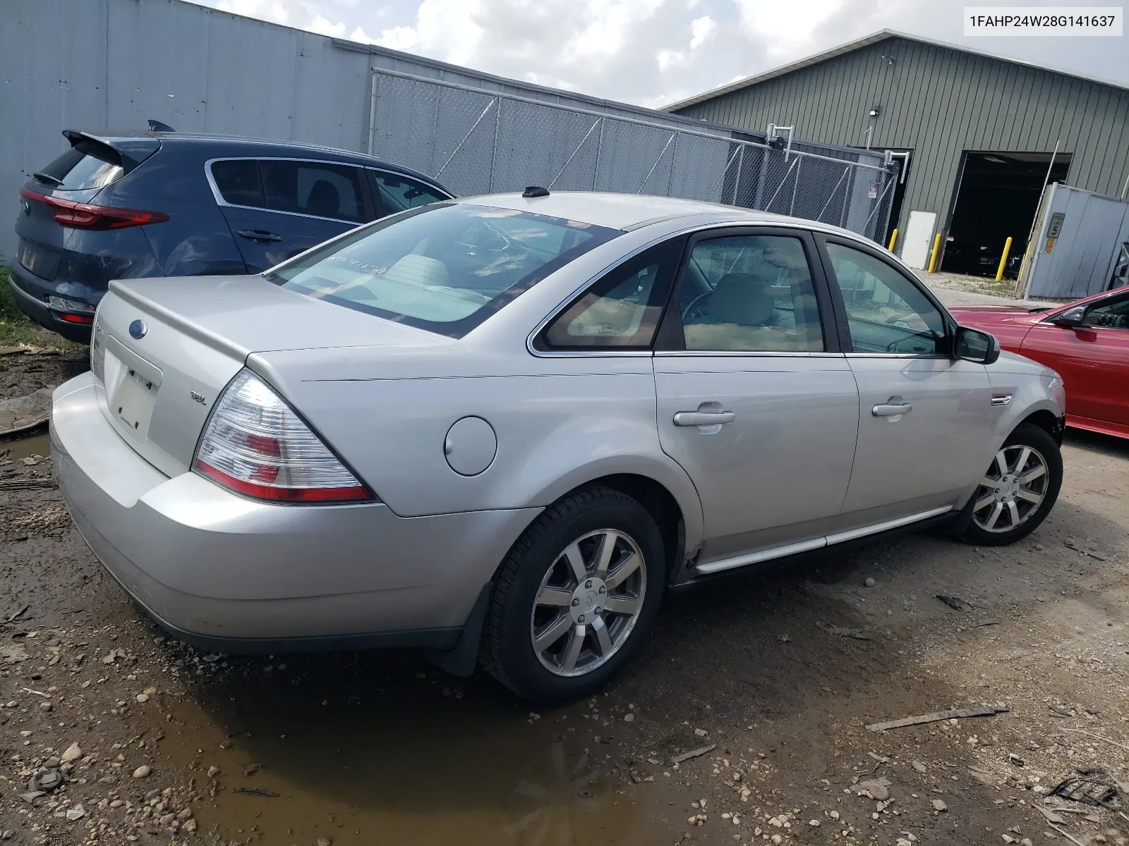 2008 Ford Taurus Sel VIN: 1FAHP24W28G141637 Lot: 67551884