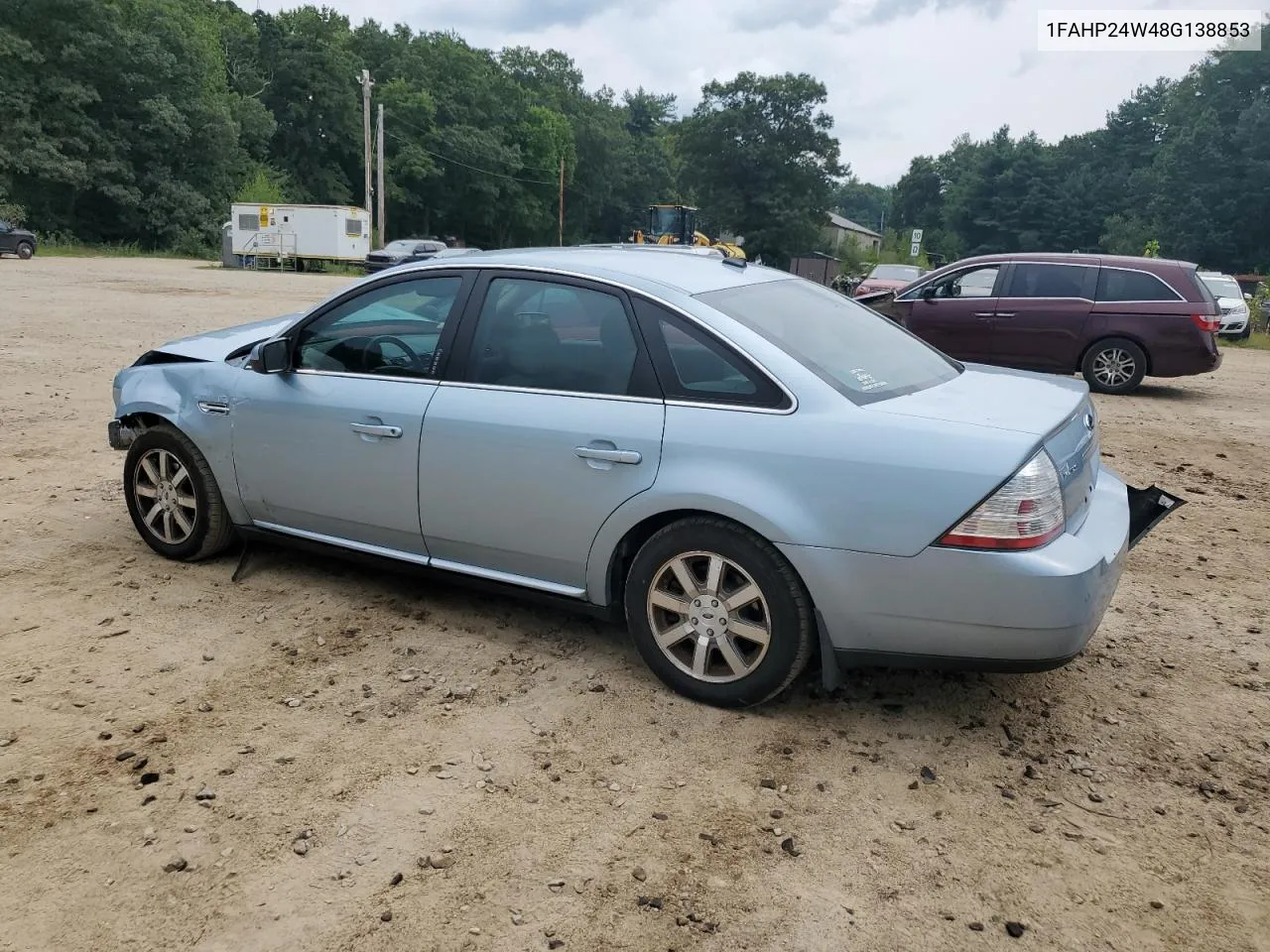 2008 Ford Taurus Sel VIN: 1FAHP24W48G138853 Lot: 67717374