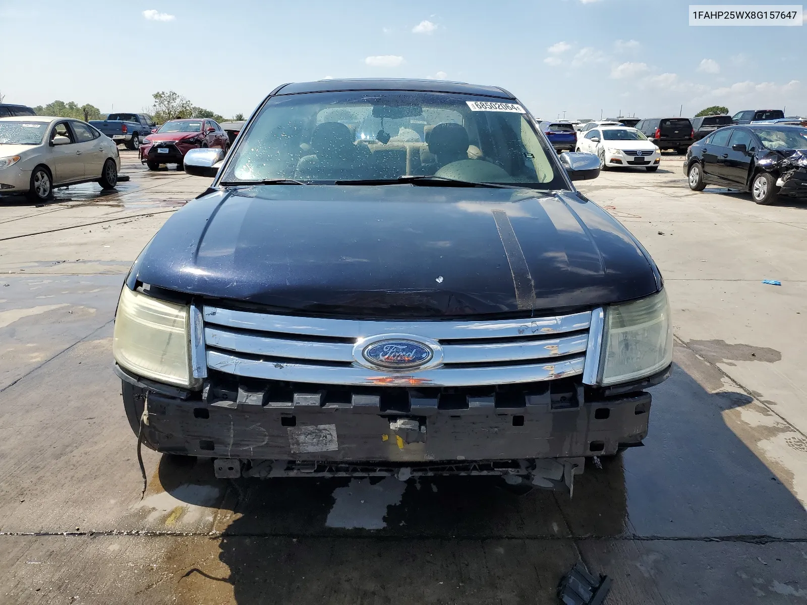 2008 Ford Taurus Limited VIN: 1FAHP25WX8G157647 Lot: 68502064