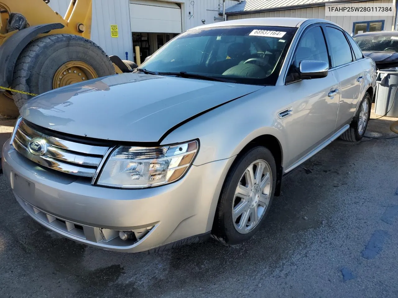 2008 Ford Taurus Limited VIN: 1FAHP25W28G117384 Lot: 68937164