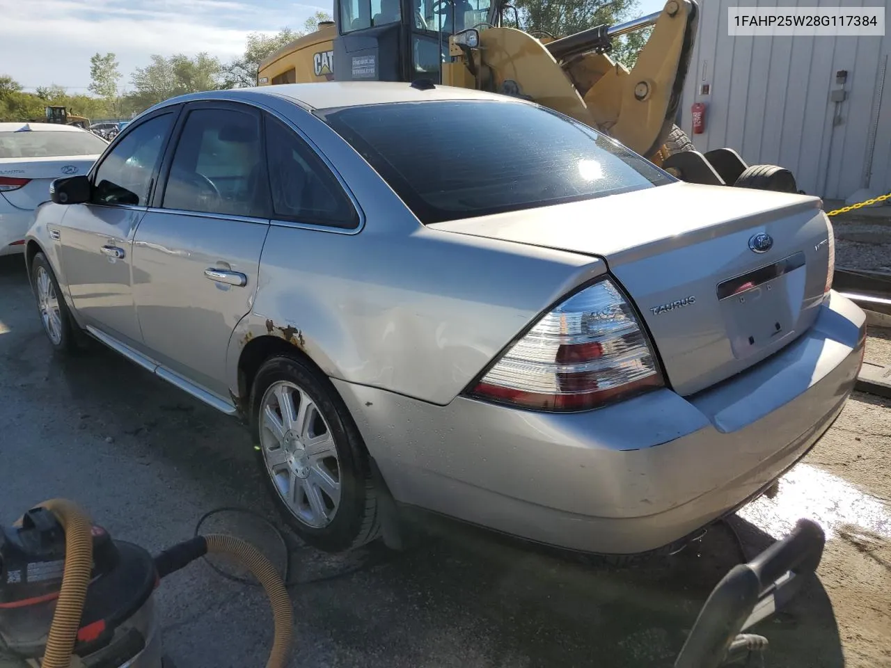 2008 Ford Taurus Limited VIN: 1FAHP25W28G117384 Lot: 68937164