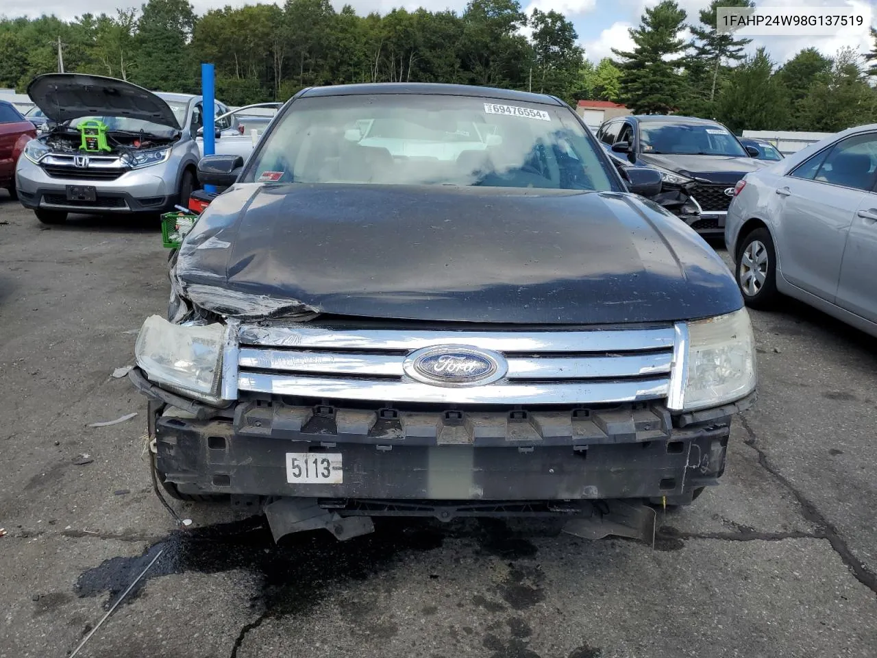 1FAHP24W98G137519 2008 Ford Taurus Sel