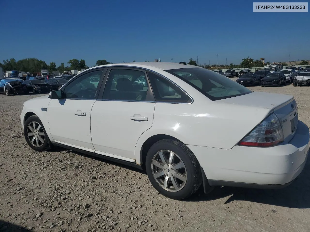 2008 Ford Taurus Sel VIN: 1FAHP24W48G133233 Lot: 69518064