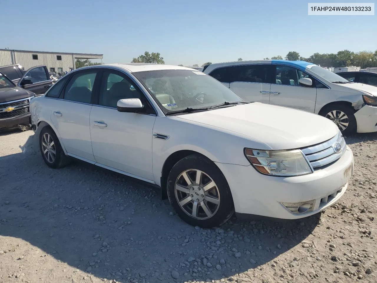 2008 Ford Taurus Sel VIN: 1FAHP24W48G133233 Lot: 69518064