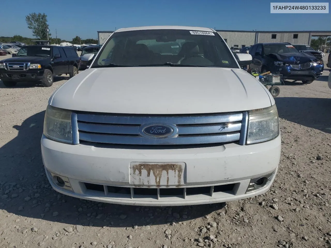 2008 Ford Taurus Sel VIN: 1FAHP24W48G133233 Lot: 69518064