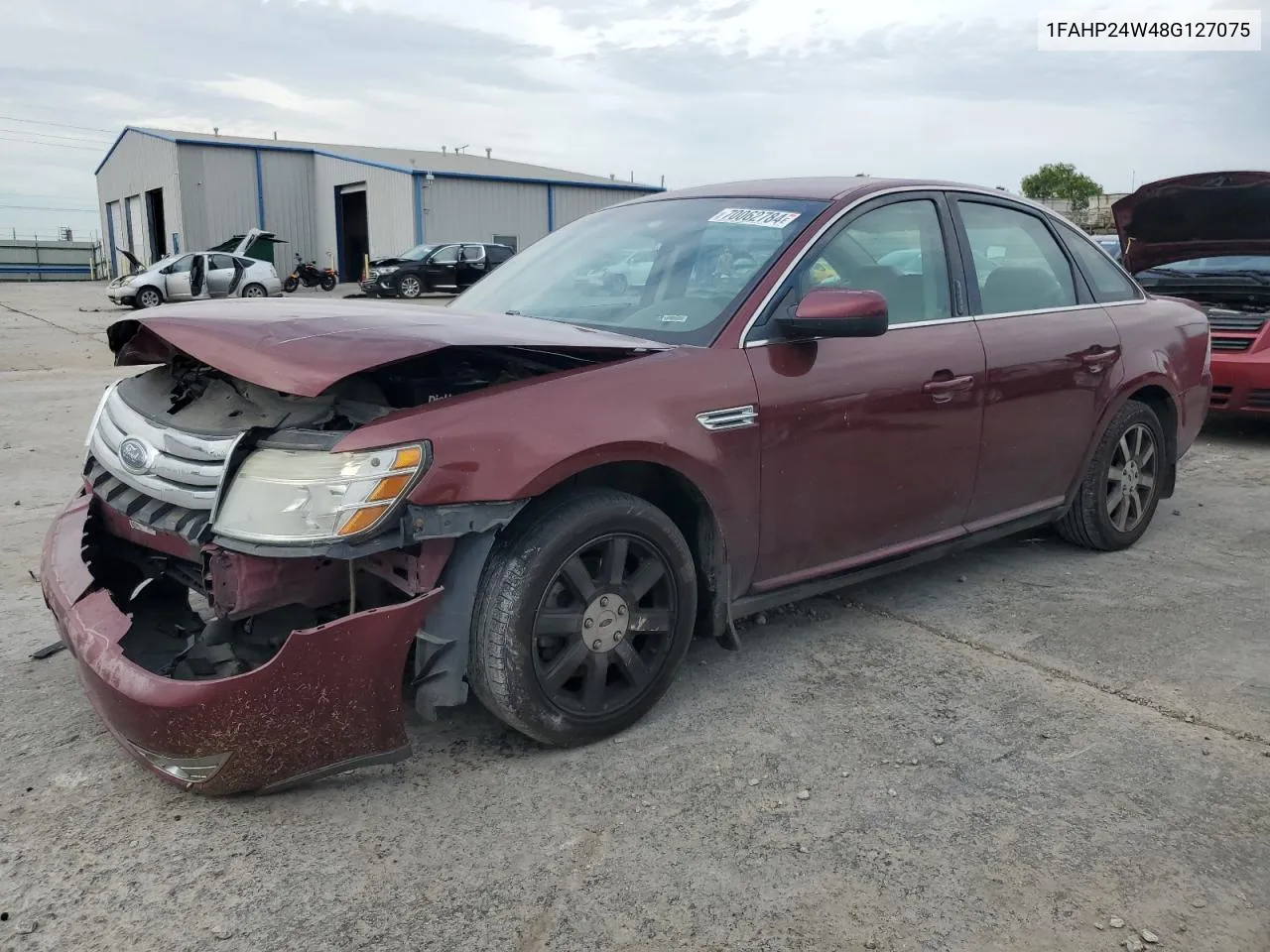 2008 Ford Taurus Sel VIN: 1FAHP24W48G127075 Lot: 70062784