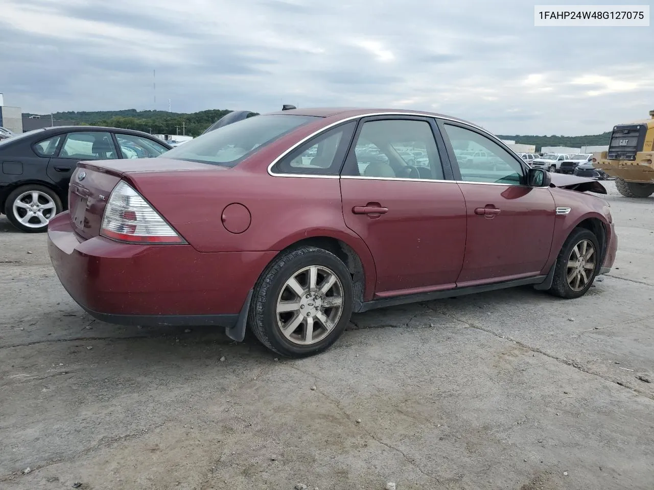 2008 Ford Taurus Sel VIN: 1FAHP24W48G127075 Lot: 70062784