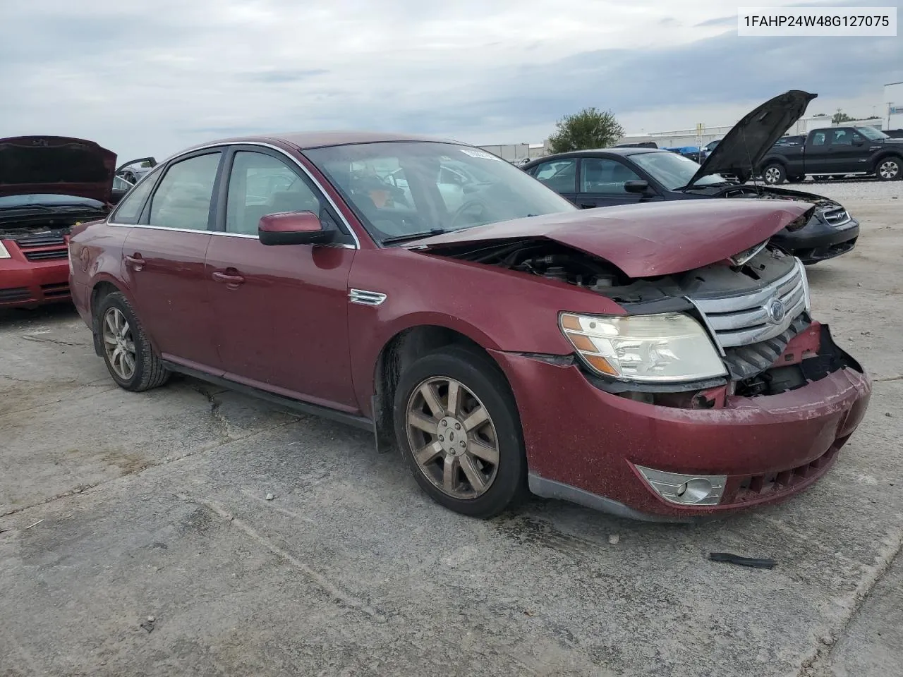 2008 Ford Taurus Sel VIN: 1FAHP24W48G127075 Lot: 70062784