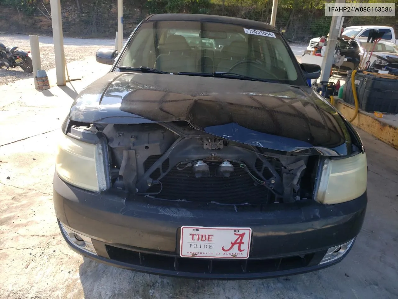 2008 Ford Taurus Sel VIN: 1FAHP24W08G163586 Lot: 73031094