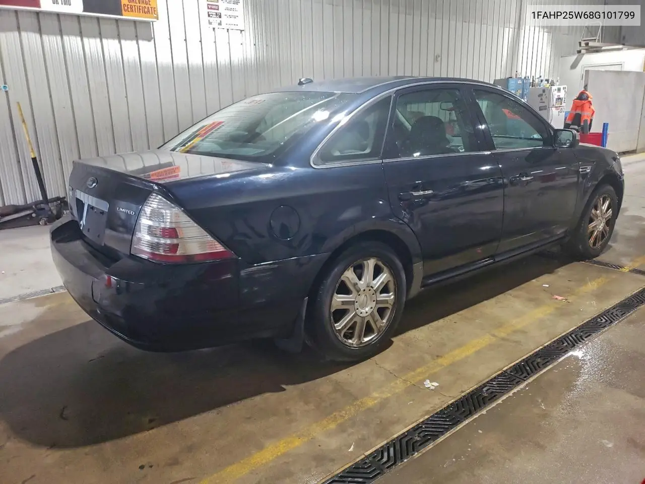 1FAHP25W68G101799 2008 Ford Taurus Limited