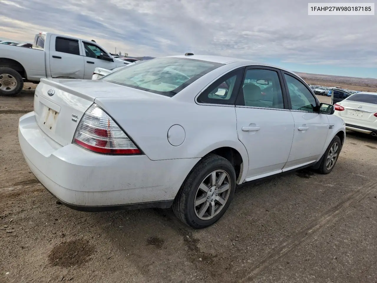 1FAHP27W98G187185 2008 Ford Taurus Sel