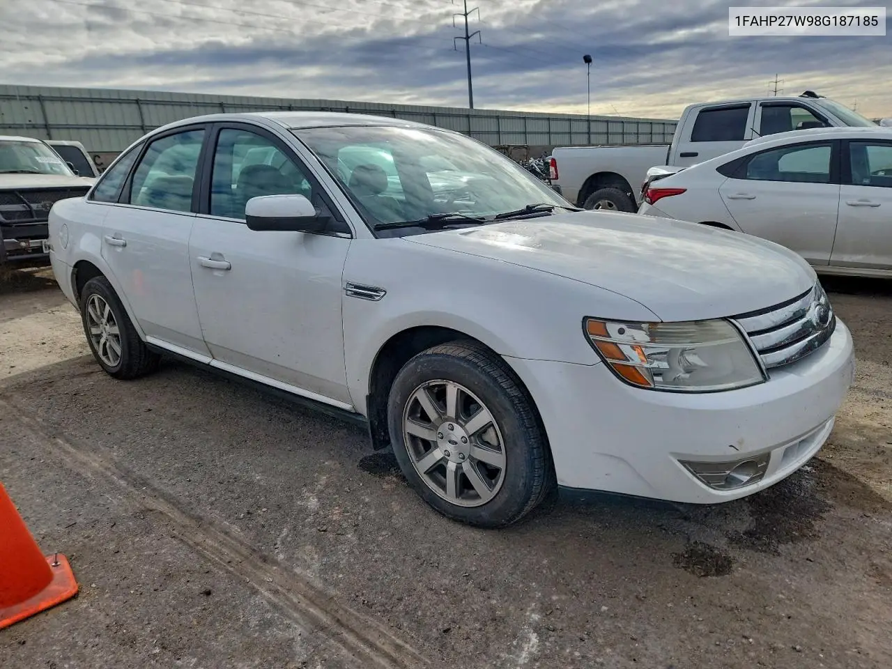1FAHP27W98G187185 2008 Ford Taurus Sel