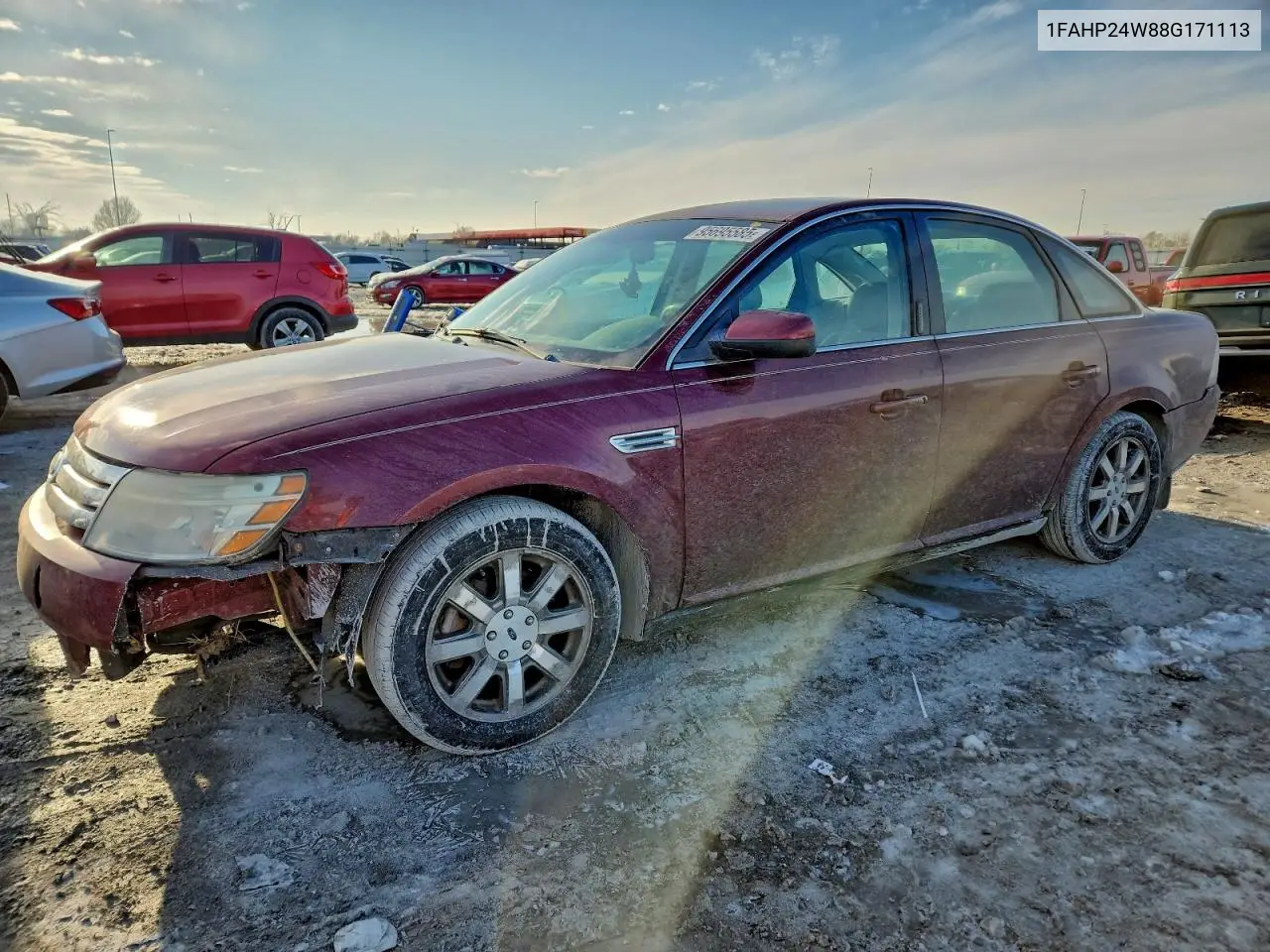 1FAHP24W88G171113 2008 Ford Taurus Sel