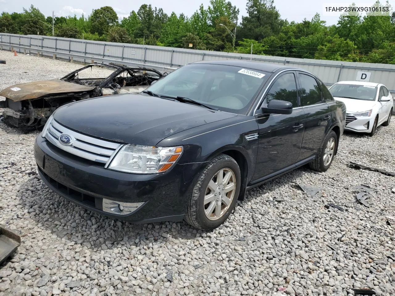 2009 Ford Taurus Se VIN: 1FAHP23WX9G106153 Lot: 52658664