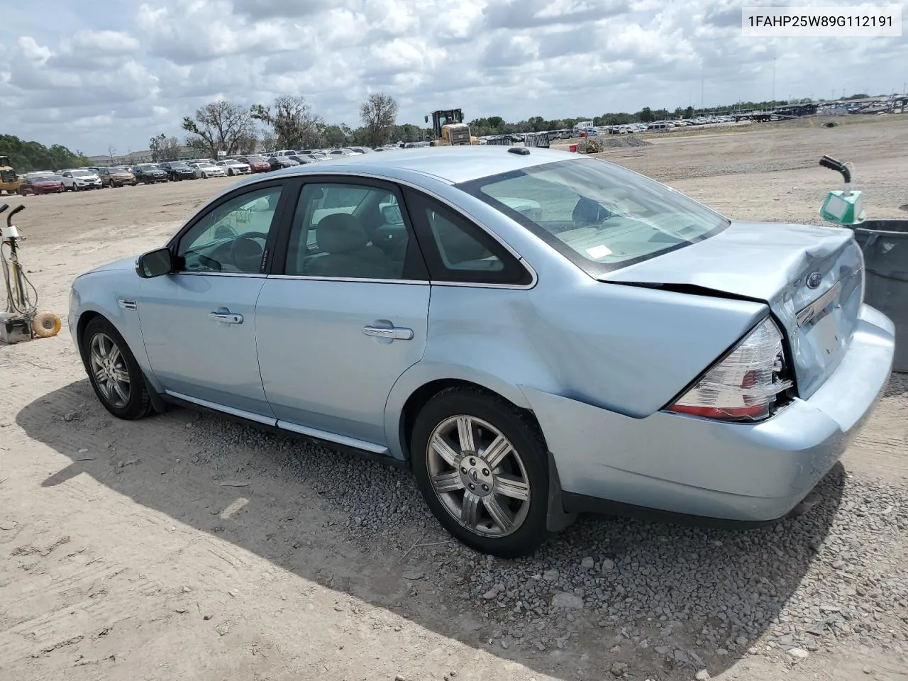 2009 Ford Taurus Limited VIN: 1FAHP25W89G112191 Lot: 52863214