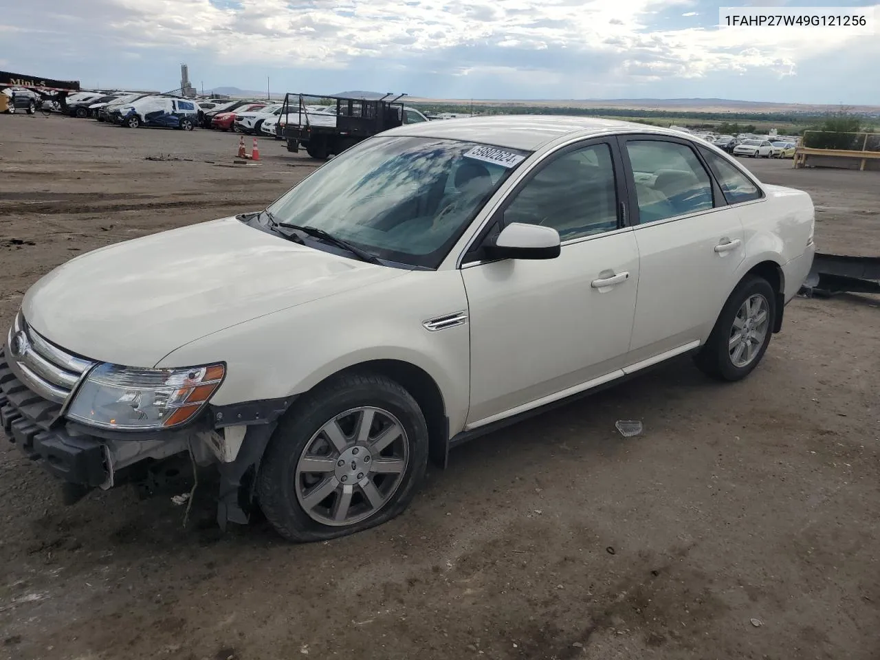 2009 Ford Taurus Sel VIN: 1FAHP27W49G121256 Lot: 59802624