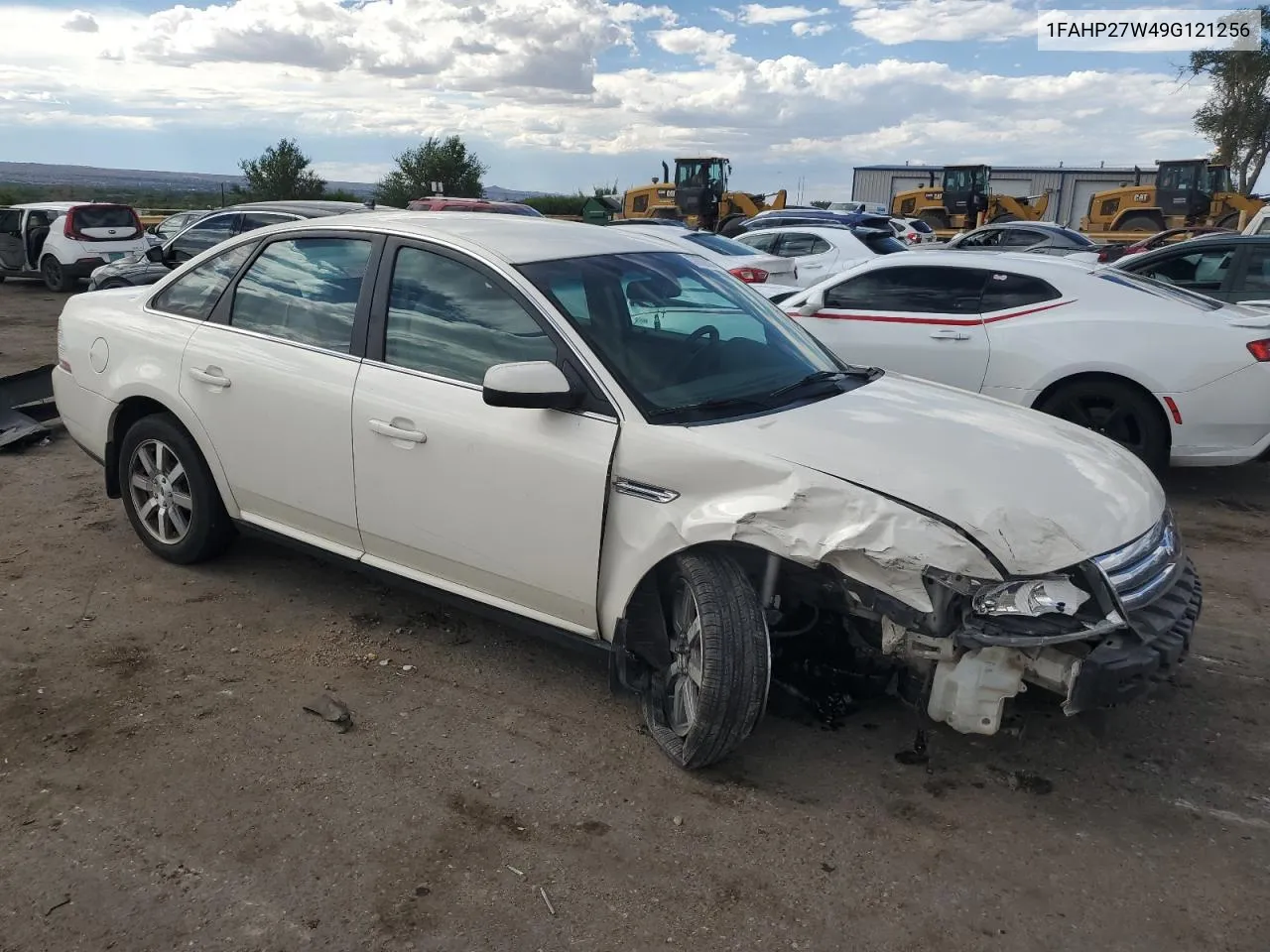 2009 Ford Taurus Sel VIN: 1FAHP27W49G121256 Lot: 59802624