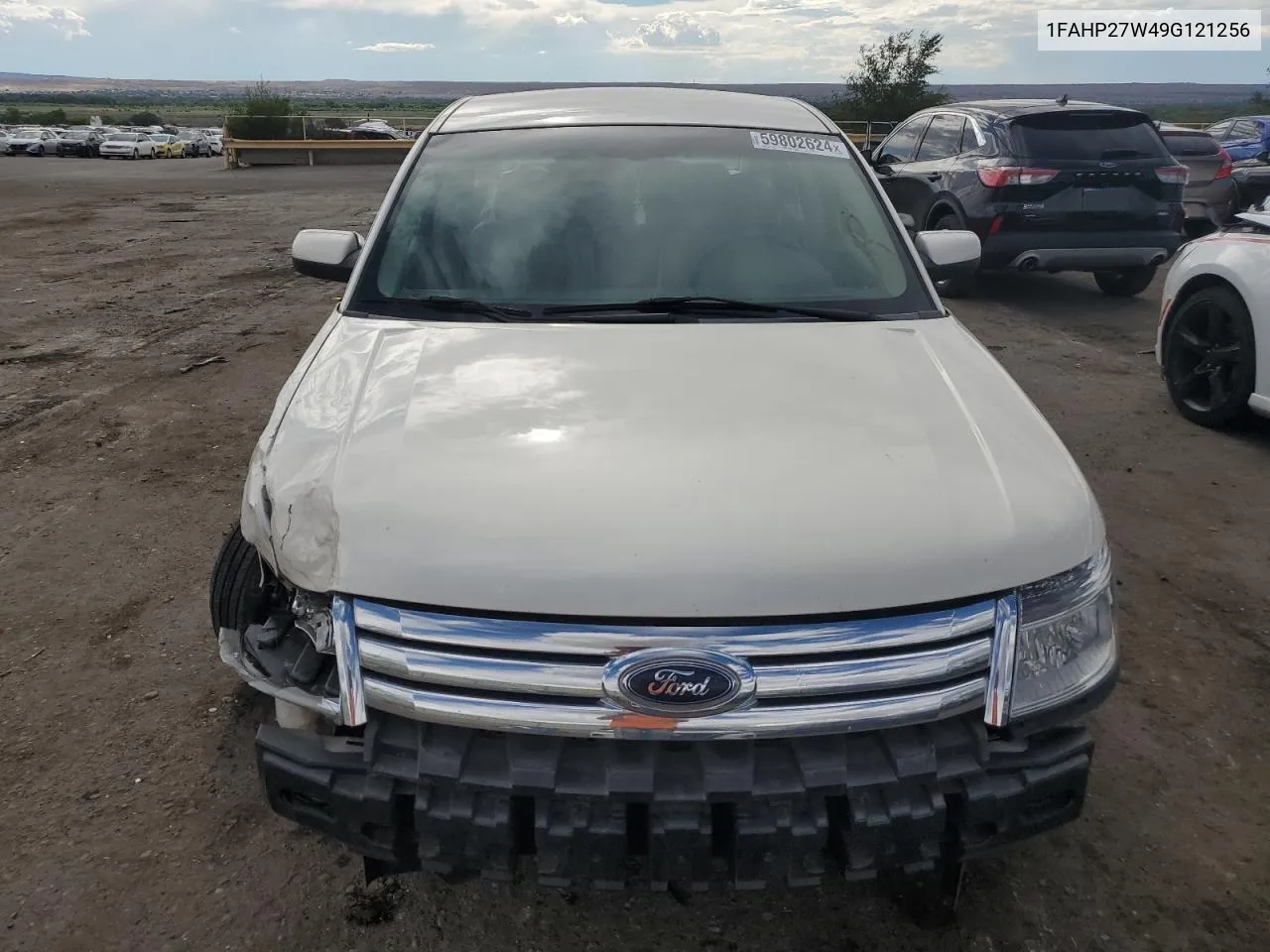 2009 Ford Taurus Sel VIN: 1FAHP27W49G121256 Lot: 59802624