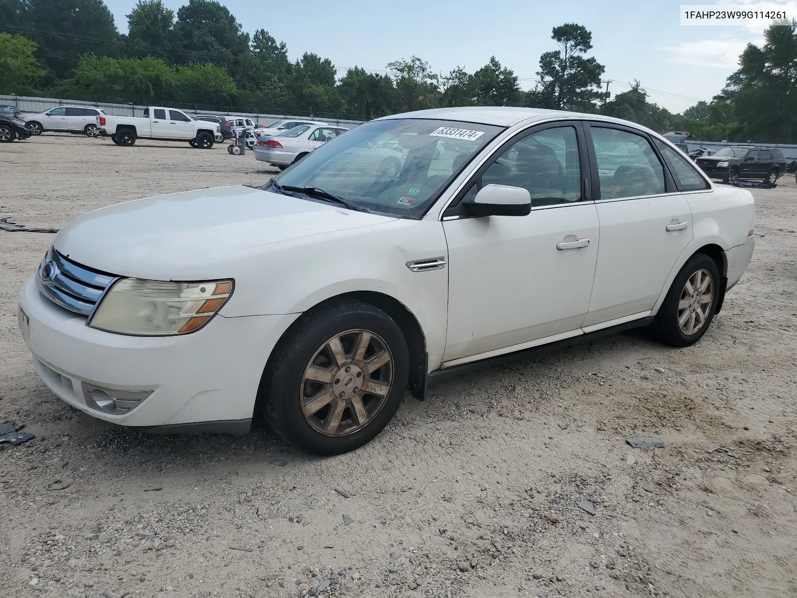 2009 Ford Taurus Se VIN: 1FAHP23W99G114261 Lot: 63331474