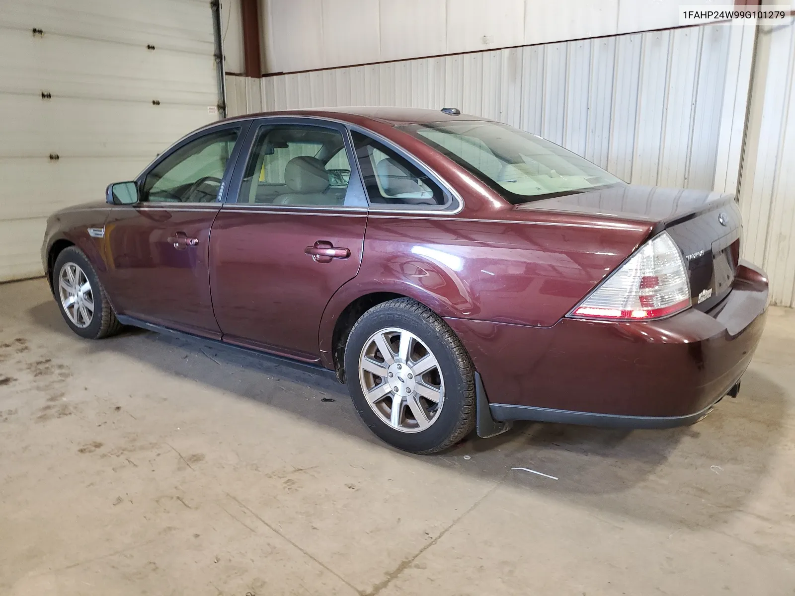 2009 Ford Taurus Sel VIN: 1FAHP24W99G101279 Lot: 65734074