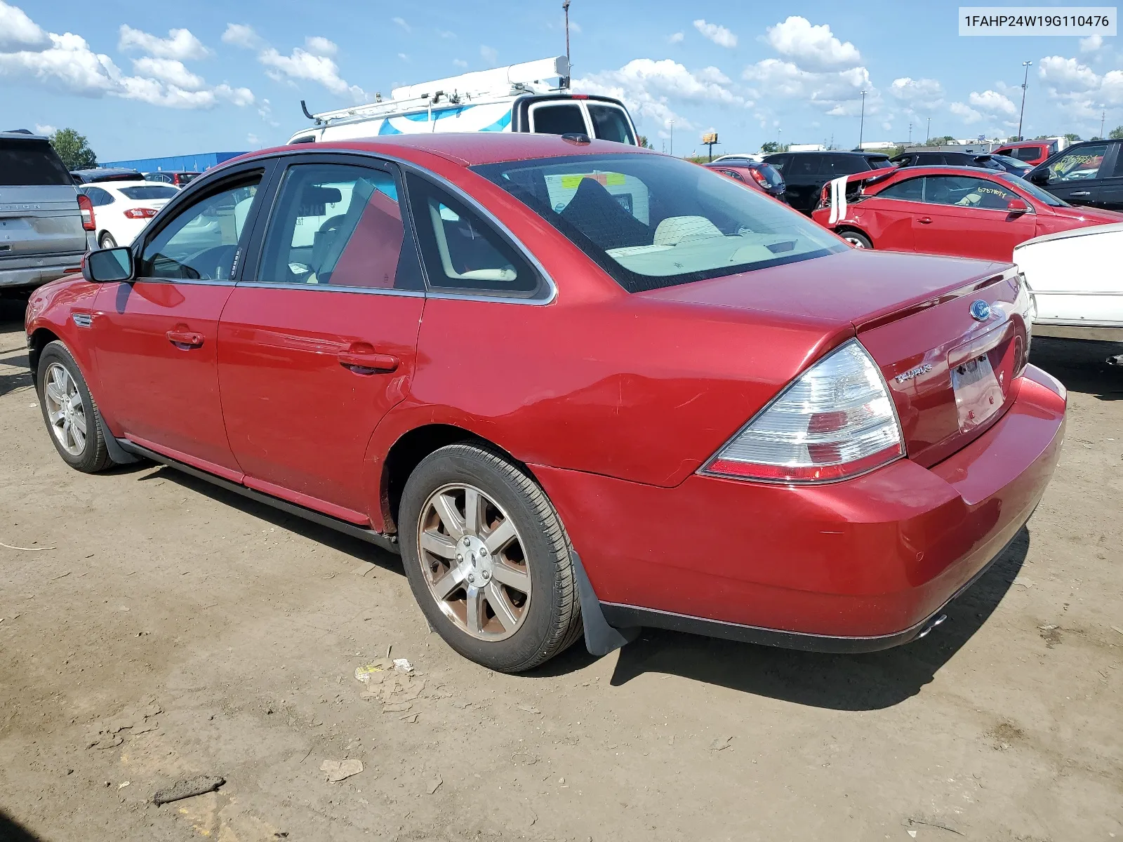 2009 Ford Taurus Sel VIN: 1FAHP24W19G110476 Lot: 67999854