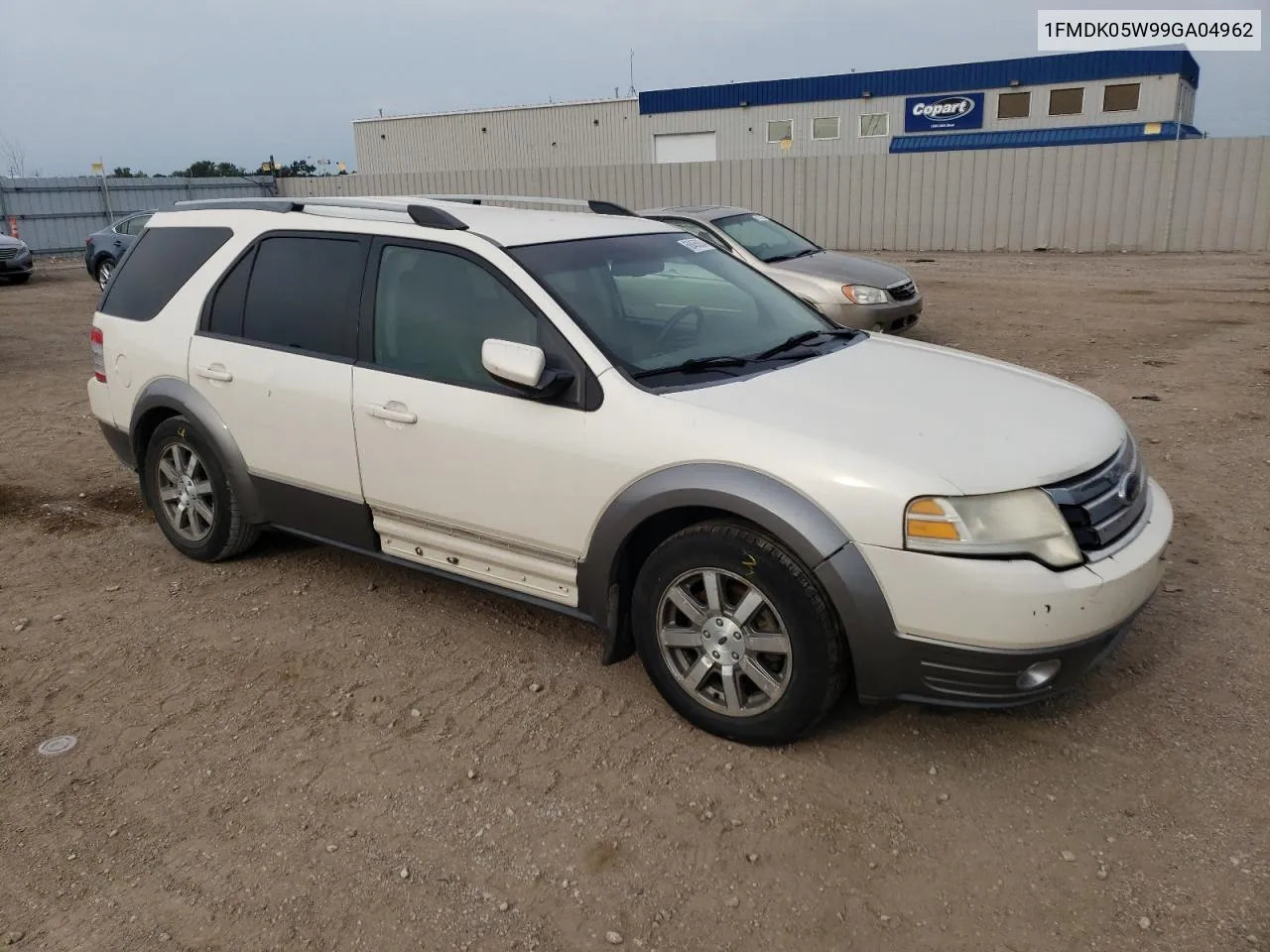 2009 Ford Taurus X Sel VIN: 1FMDK05W99GA04962 Lot: 68455804