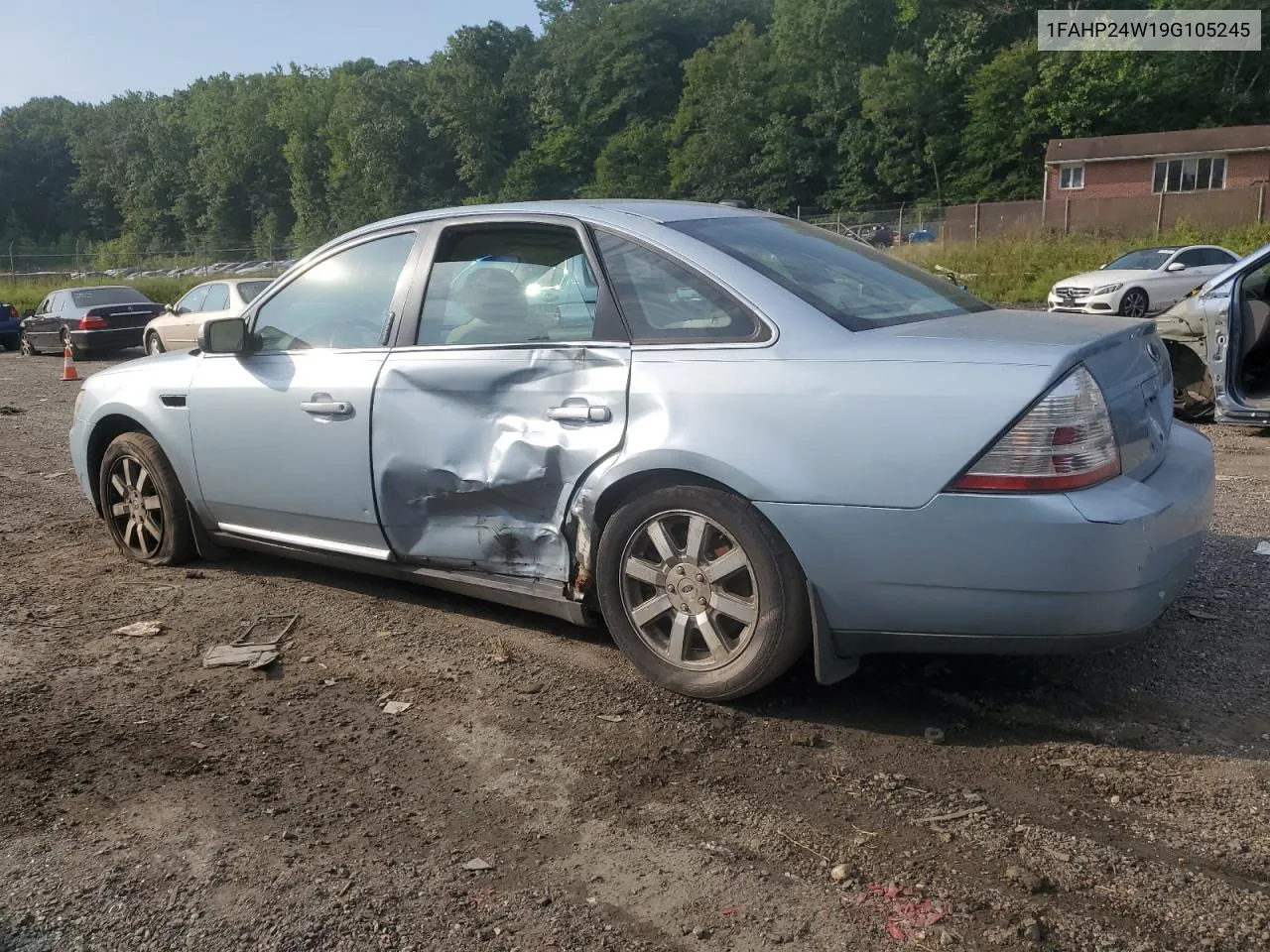 1FAHP24W19G105245 2009 Ford Taurus Sel