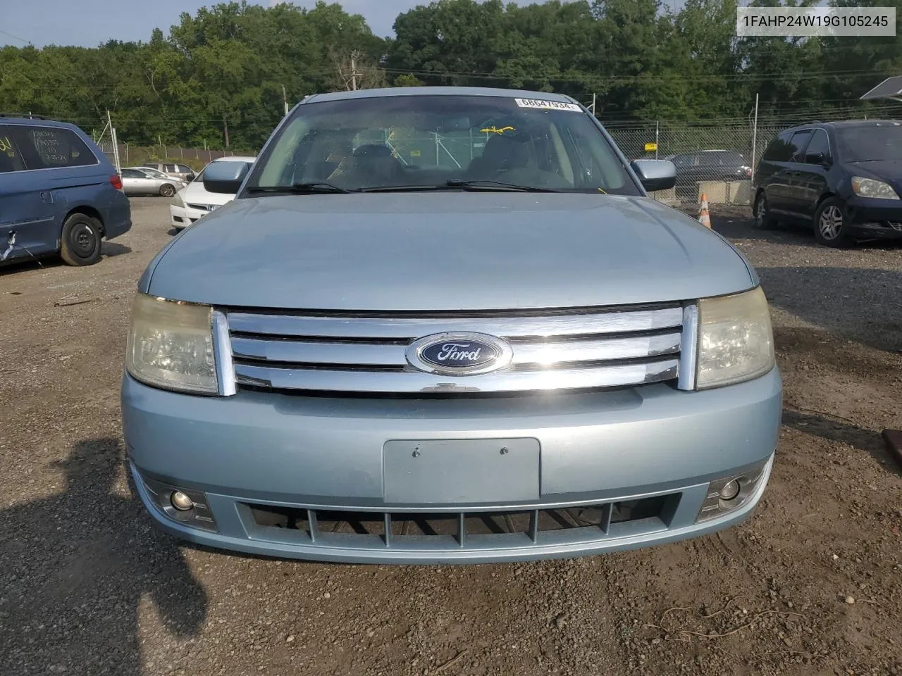 2009 Ford Taurus Sel VIN: 1FAHP24W19G105245 Lot: 68647934