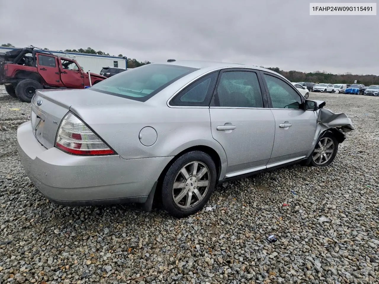 1FAHP24W09G115491 2009 Ford Taurus Sel