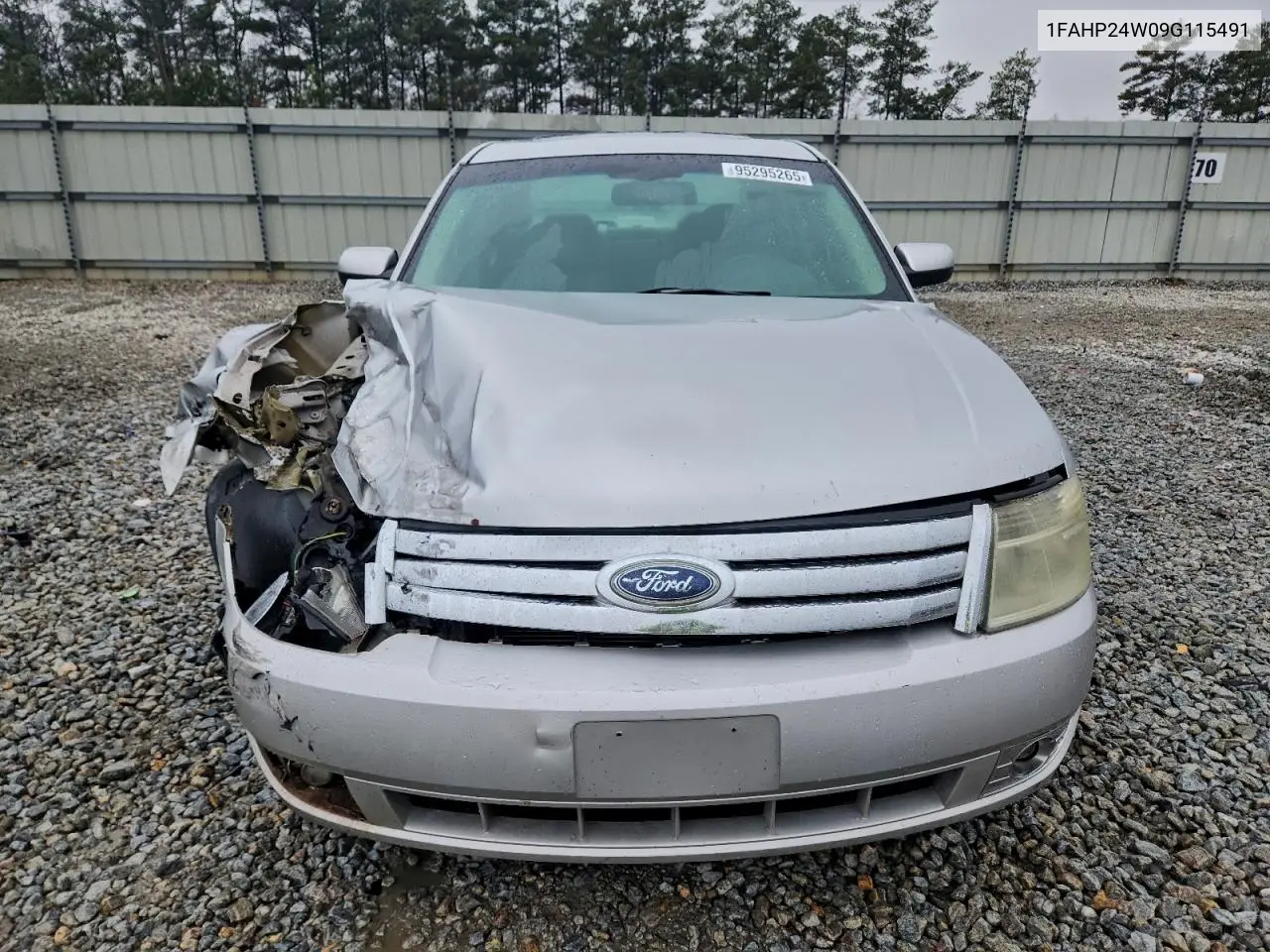 1FAHP24W09G115491 2009 Ford Taurus Sel