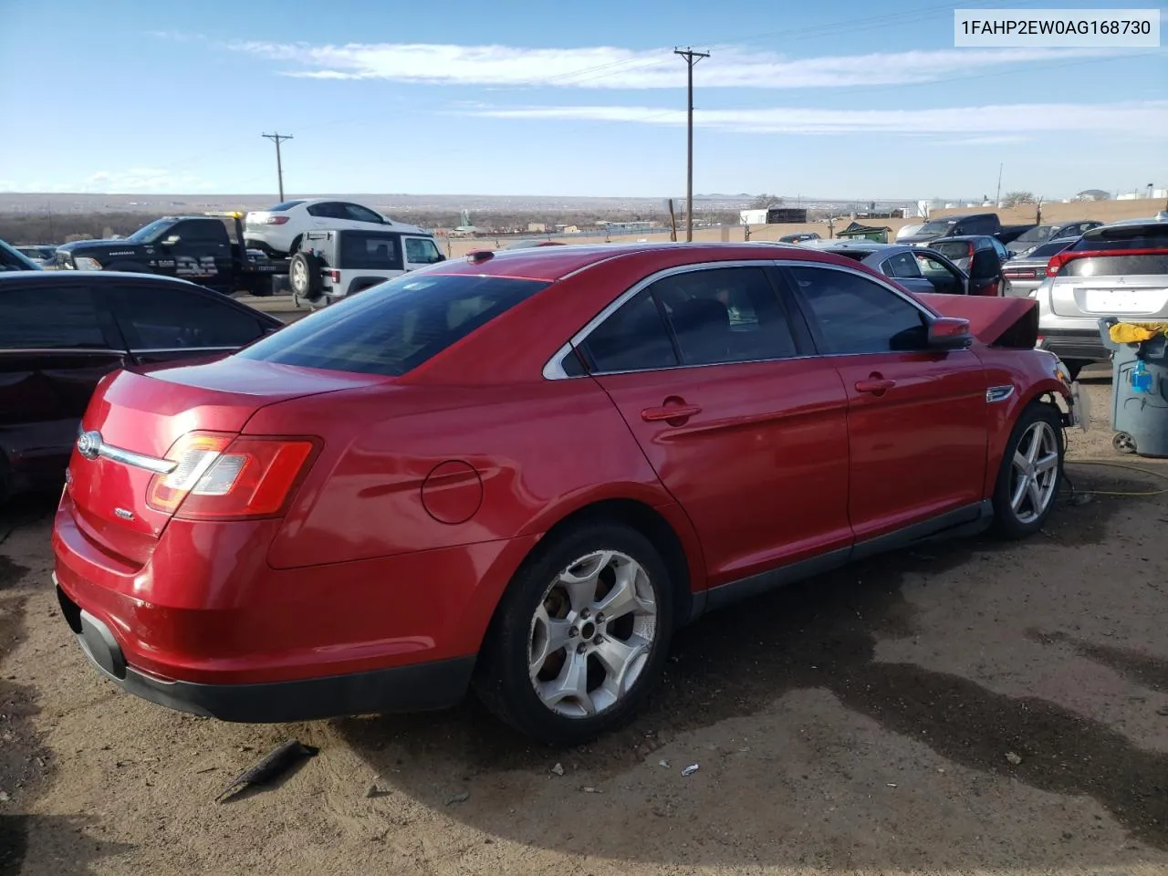 2010 Ford Taurus Sel VIN: 1FAHP2EW0AG168730 Lot: 40920474