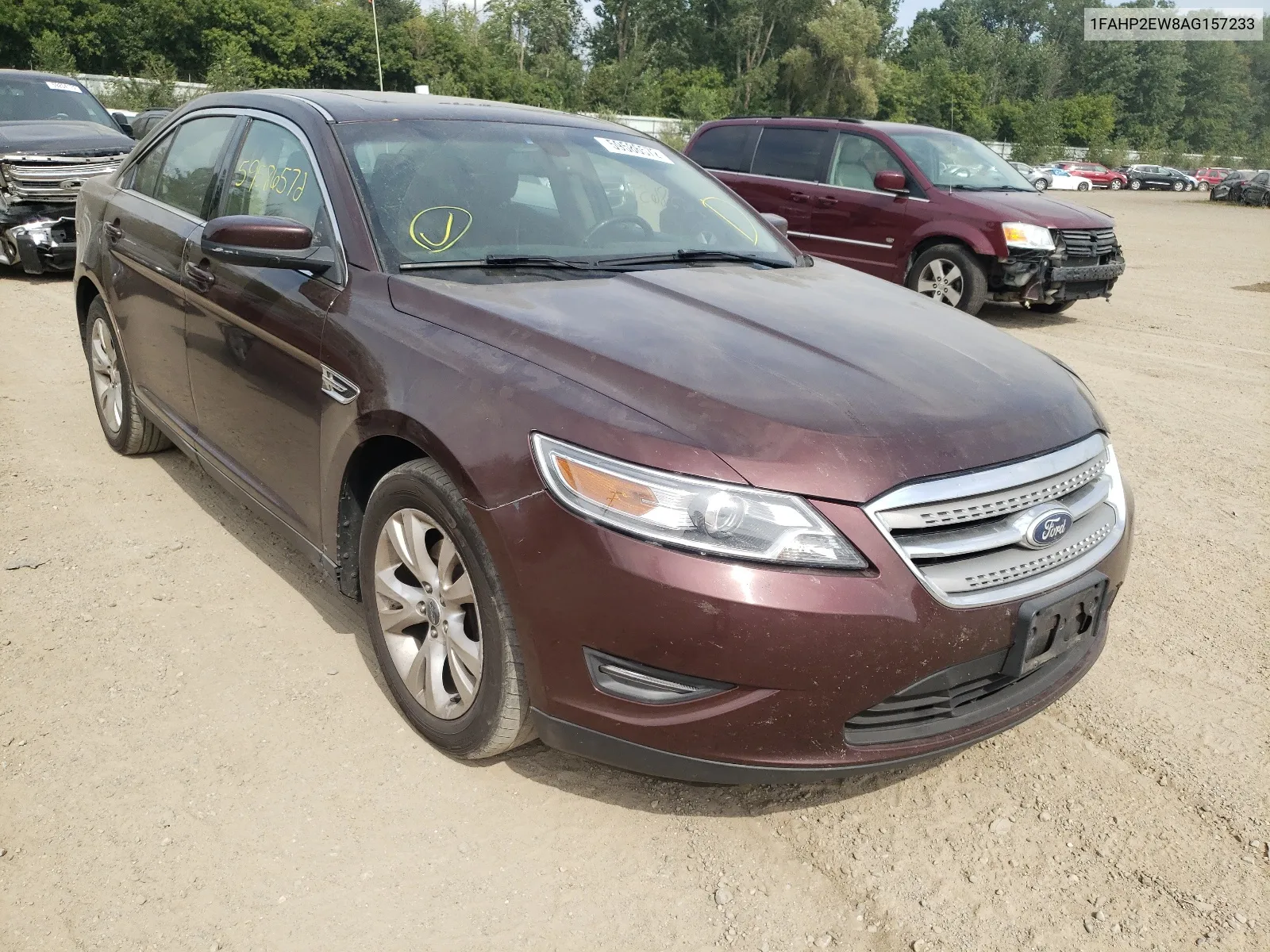 1FAHP2EW8AG157233 2010 Ford Taurus Sel