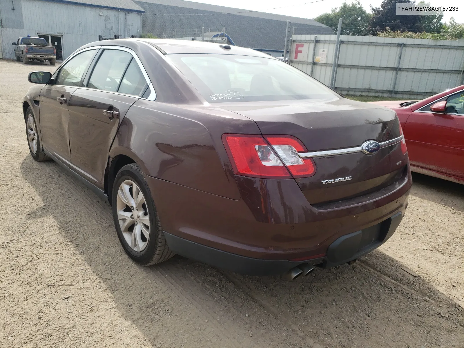 2010 Ford Taurus Sel VIN: 1FAHP2EW8AG157233 Lot: 49164114