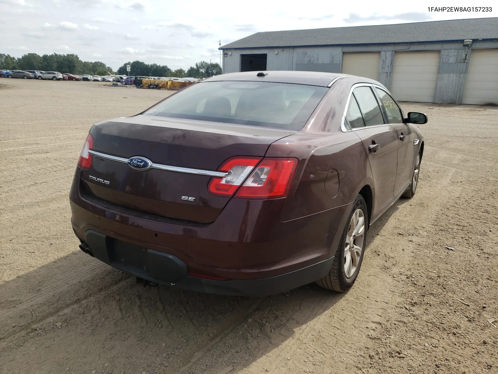 1FAHP2EW8AG157233 2010 Ford Taurus Sel