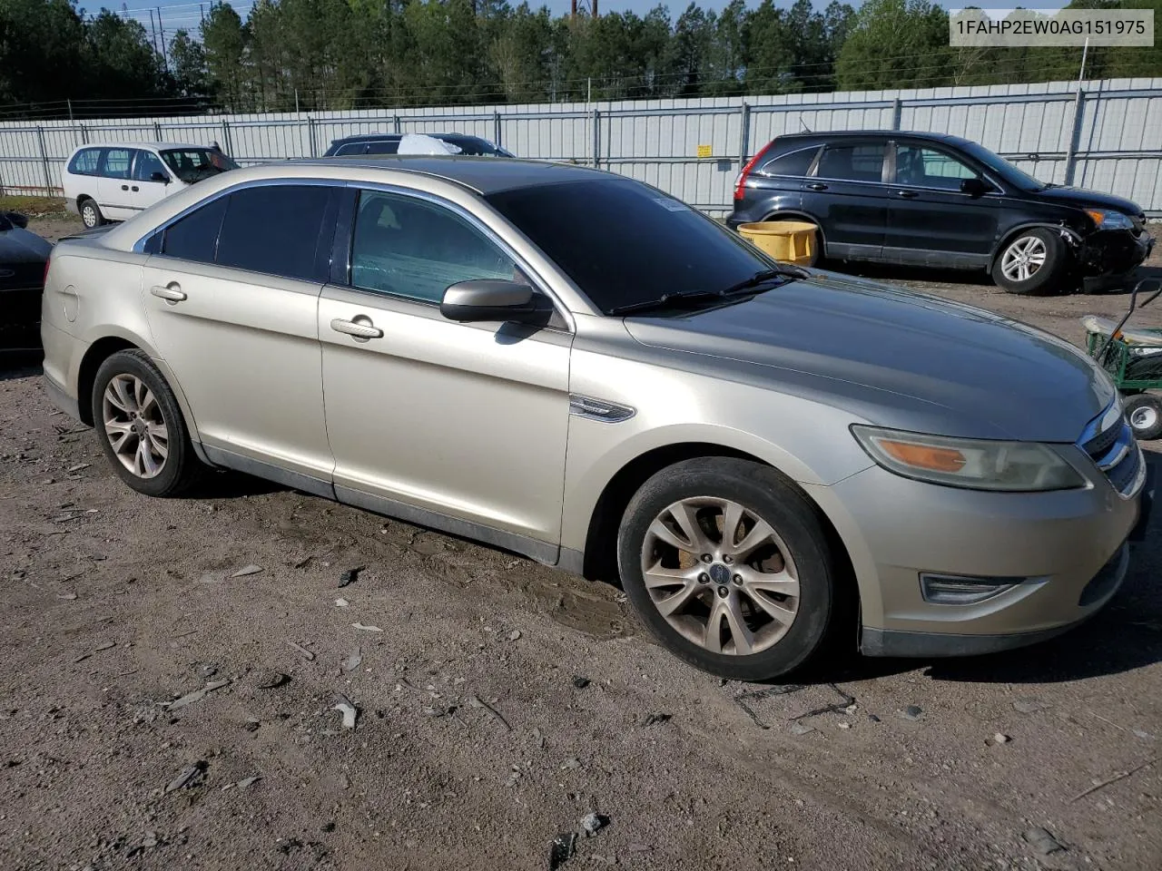 2010 Ford Taurus Sel VIN: 1FAHP2EW0AG151975 Lot: 51030944