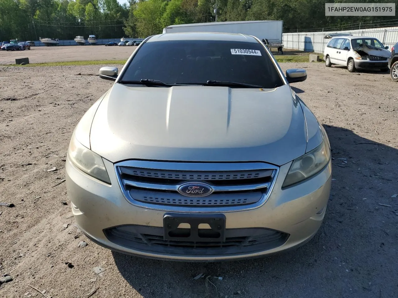 2010 Ford Taurus Sel VIN: 1FAHP2EW0AG151975 Lot: 51030944