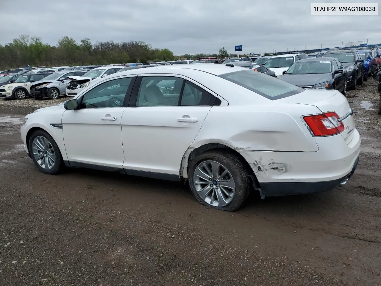 2010 Ford Taurus Limited VIN: 1FAHP2FW9AG108038 Lot: 51974804