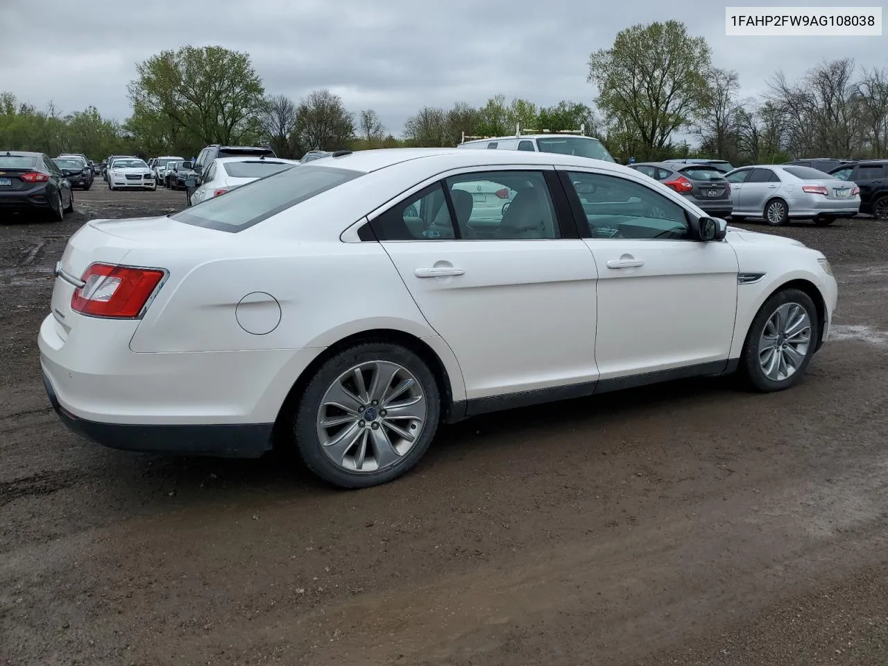 2010 Ford Taurus Limited VIN: 1FAHP2FW9AG108038 Lot: 51974804