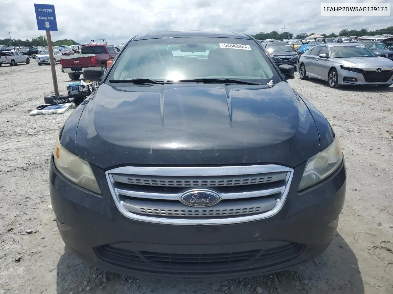 2010 Ford Taurus Se VIN: 1FAHP2DW5AG139175 Lot: 54542884