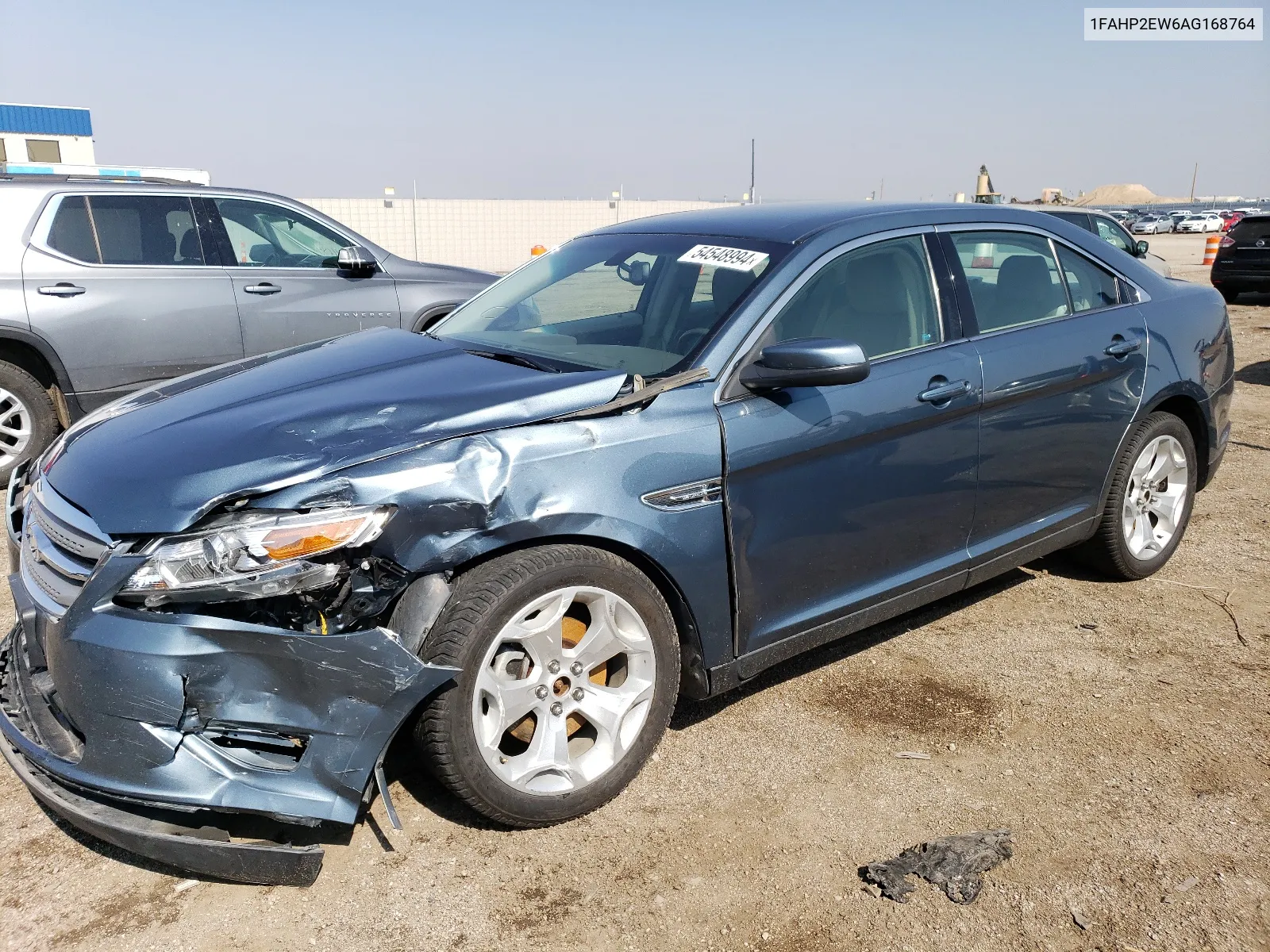 2010 Ford Taurus Sel VIN: 1FAHP2EW6AG168764 Lot: 54548994