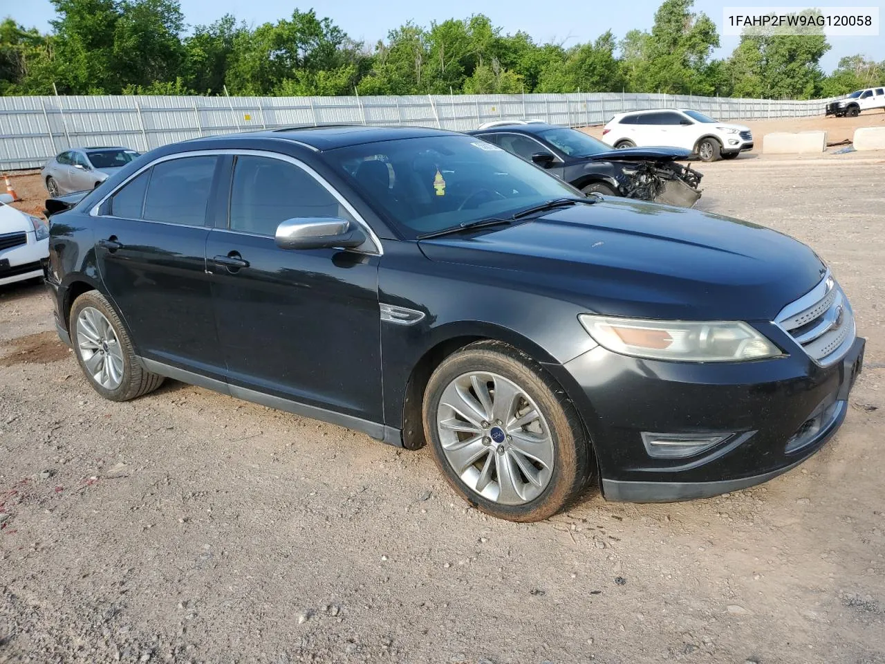 2010 Ford Taurus Limited VIN: 1FAHP2FW9AG120058 Lot: 55687854