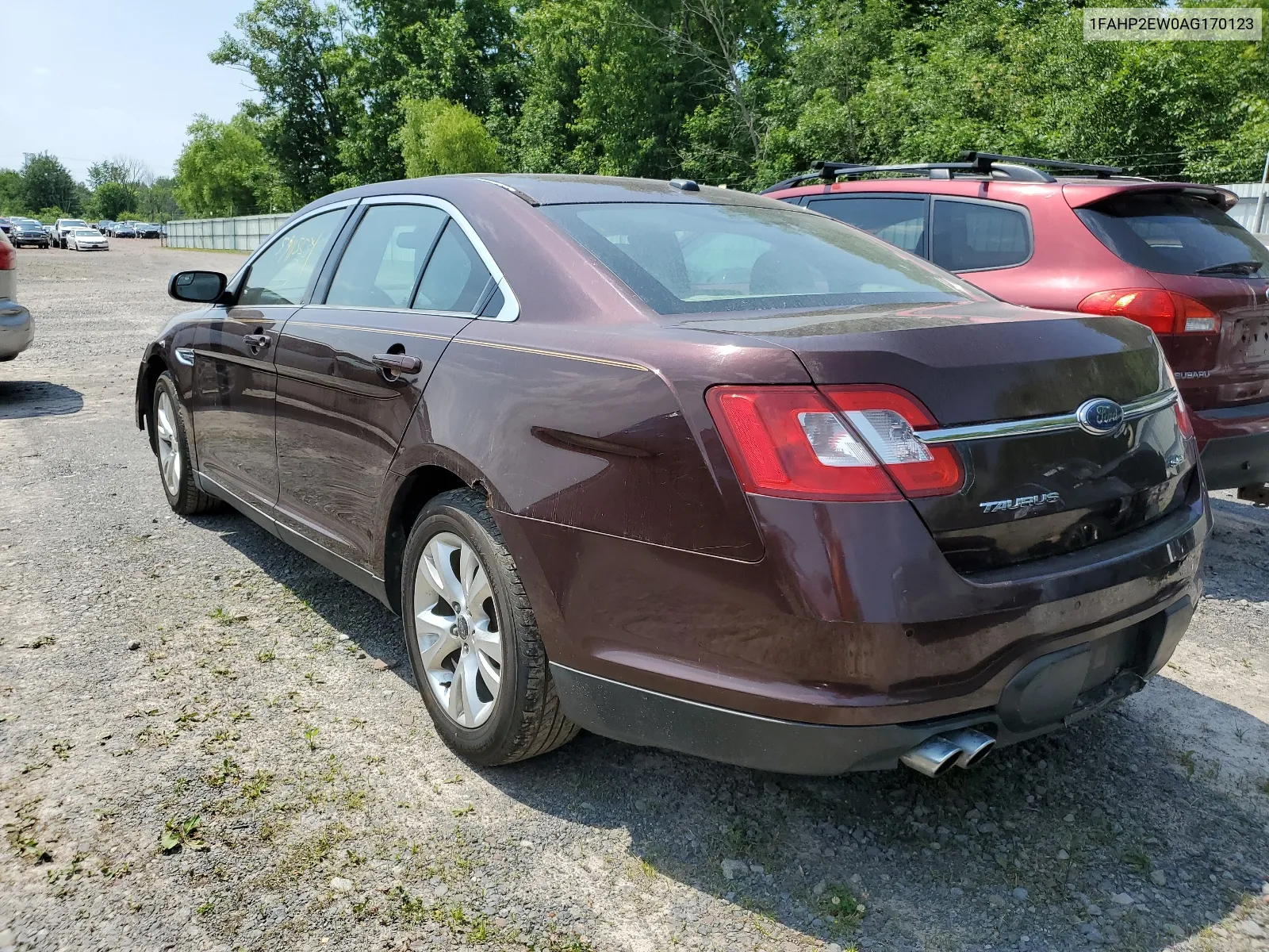 2010 Ford Taurus Sel VIN: 1FAHP2EW0AG170123 Lot: 59115534