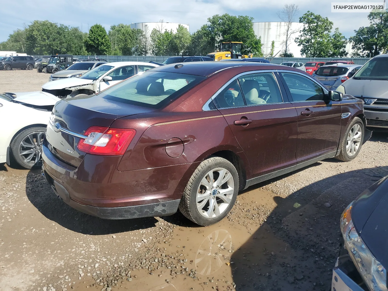 2010 Ford Taurus Sel VIN: 1FAHP2EW0AG170123 Lot: 59115534