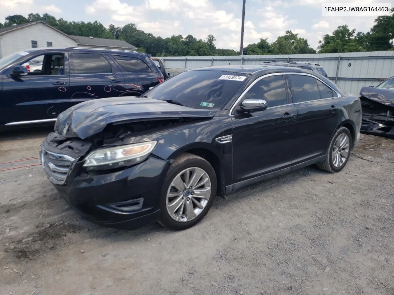 2010 Ford Taurus Limited VIN: 1FAHP2JW8AG164463 Lot: 59329574