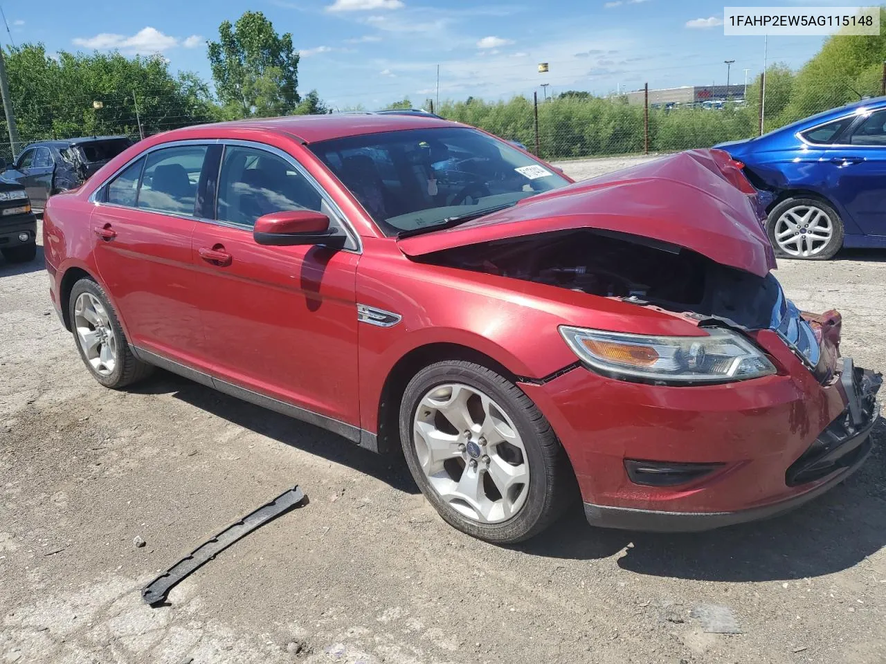 2010 Ford Taurus Sel VIN: 1FAHP2EW5AG115148 Lot: 61131414