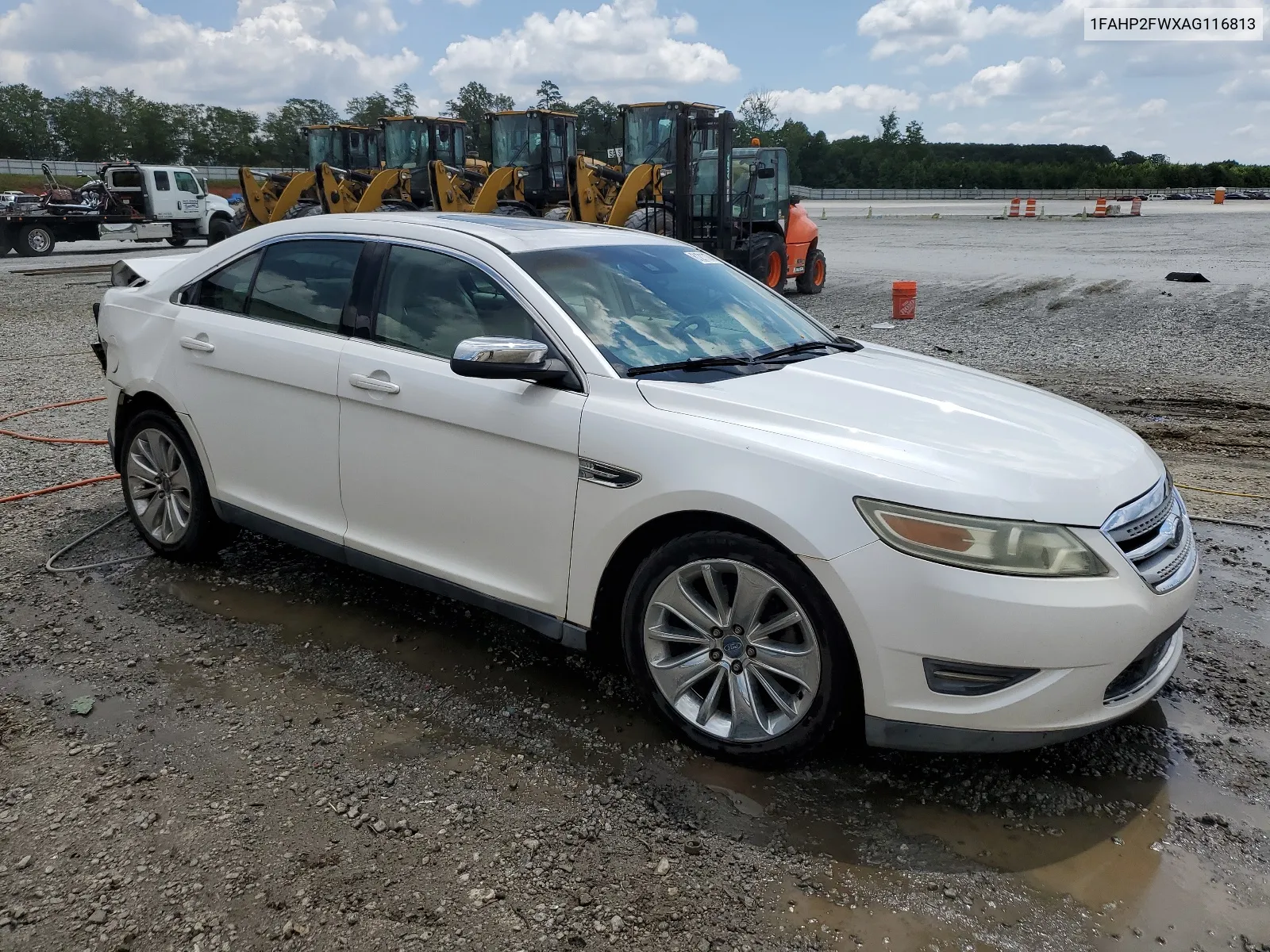 2010 Ford Taurus Limited VIN: 1FAHP2FWXAG116813 Lot: 61211174